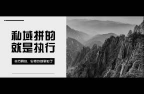 私域没业绩，80是因为执行出问题