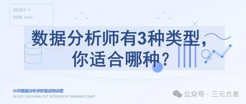 数据分析师有3种类型，你适合哪种？